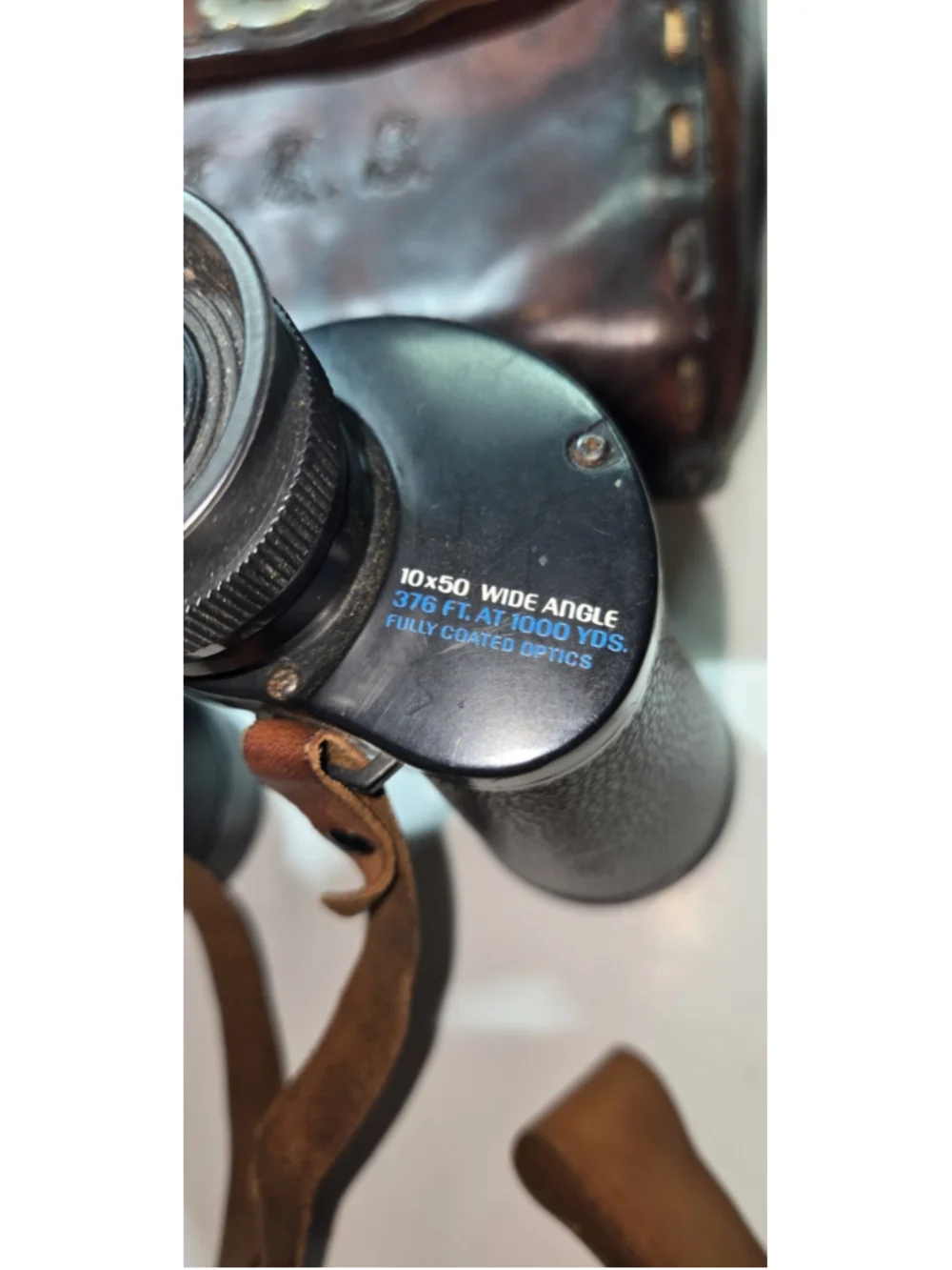 Vintage Bushnell Sportview 10x50 Wide Angle Insta-Focus Binoculars 376 Ft